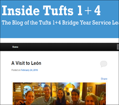 Inside Tufts 1+4