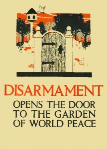 A poster from The World Peace Foundation archives.
