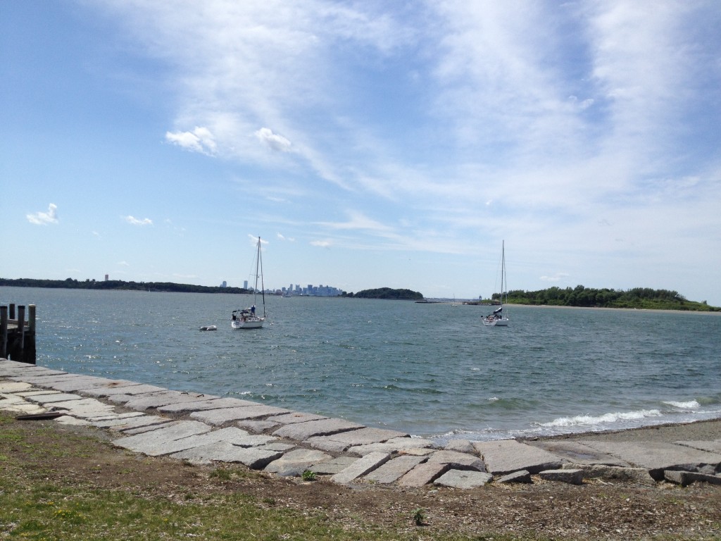 view from George's Island