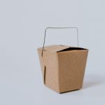Cardboard takeout container