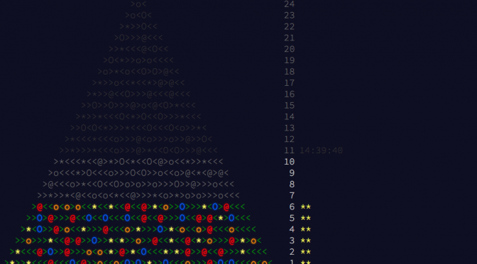 Advent of Code: holiday-themed puzzles