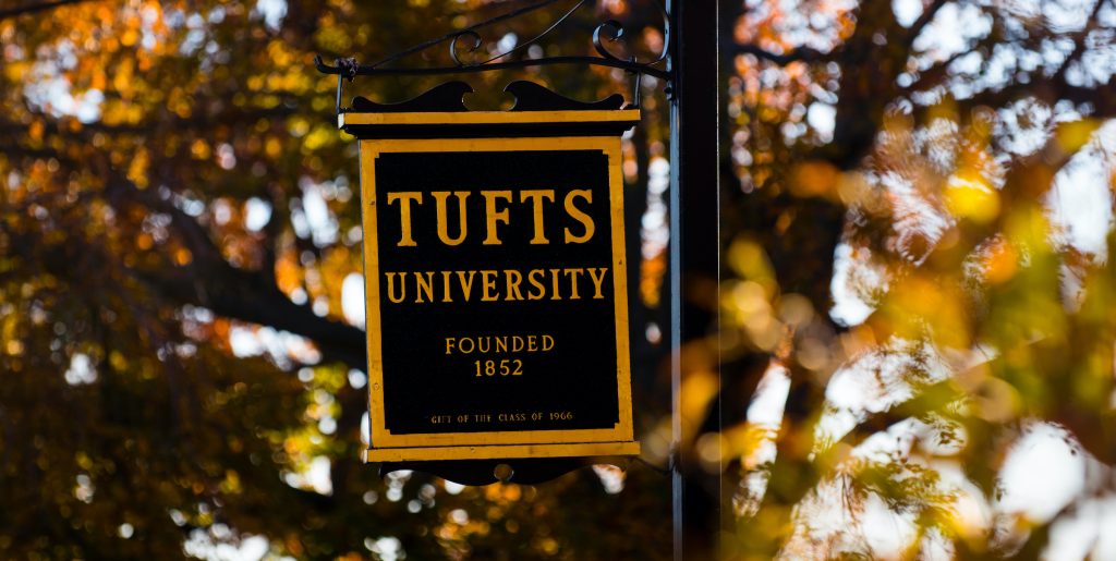 Picture of Tufts Sign
