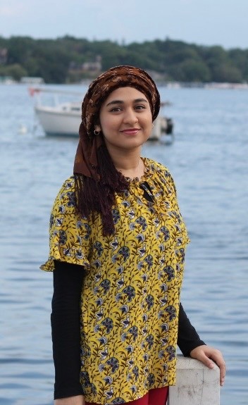 Image shows Fariha by the Navy Pier, Chicago
