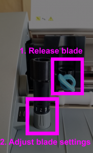 Blade settings