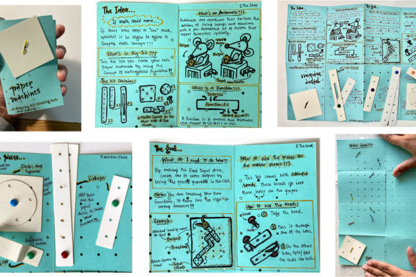 Zine Machine – A Tinkering Kit Involving Math and Making