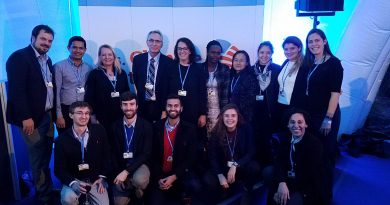 Group photo of CIERP faculty and students at COP 23 in Bonn