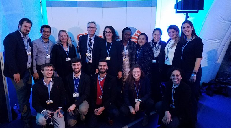 Group photo of CIERP faculty and students at COP 23 in Bonn