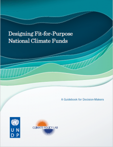 Image of cover of Climate Policy Lab and UNDP Guidebook