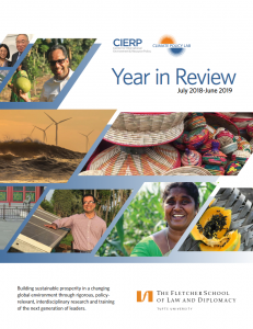 Image of the CIERP Year in Review flyer with multiple photos