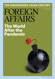 Image of Foreign Affairs magazine July 2020 cover