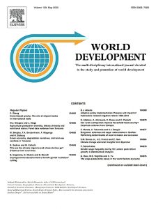 World Development Journal Cover image