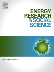 energy research and social science journal cover image