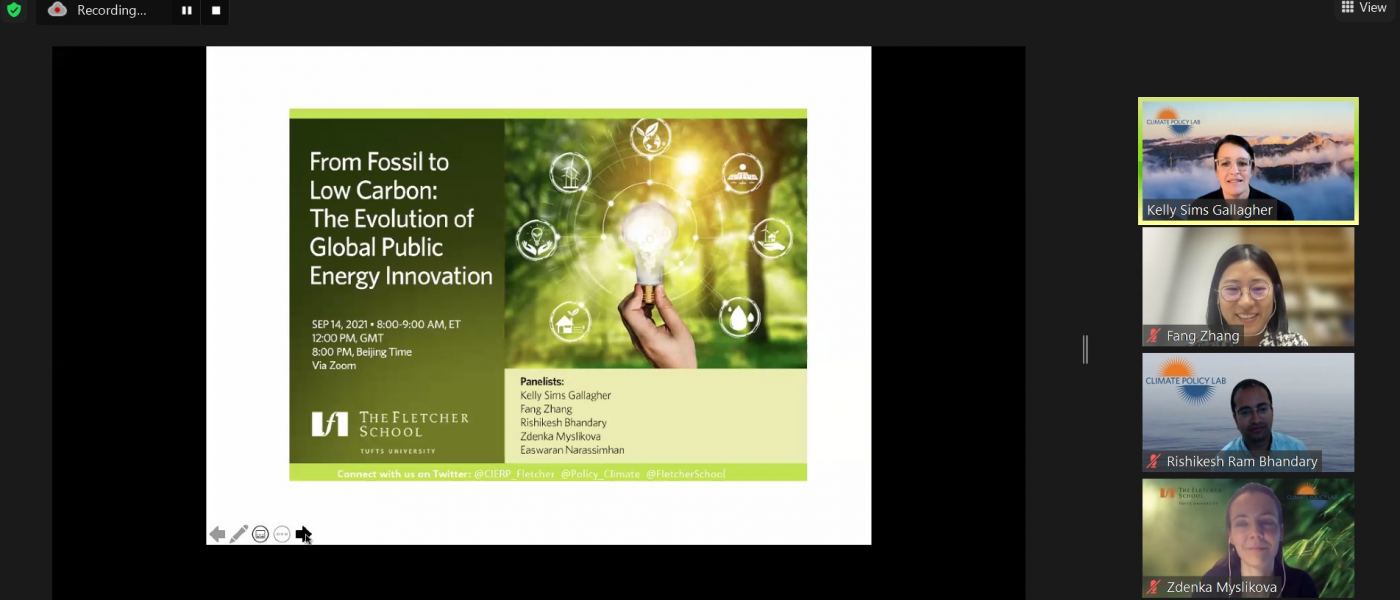 Watch the Webinar – From Fossil to Low Carbon: The Evolution of Global Public Energy Innovation