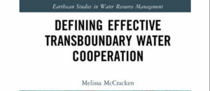 Defining Effective Transboundary Water Cooperation