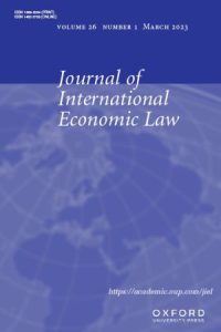 Trachtman Journal of International Economic Law