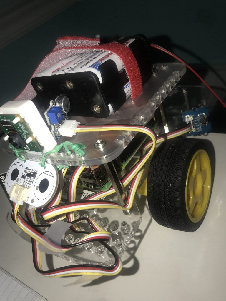 Stop Motion Security Bot