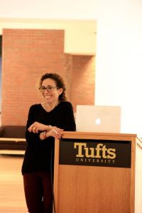 Rania Matar at Tufts University. 