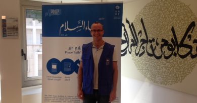 Dave Moulton with UNDP in Tripoli