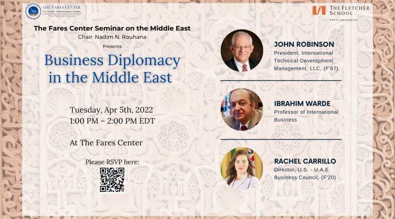 Business Diplomacy in the Middle East