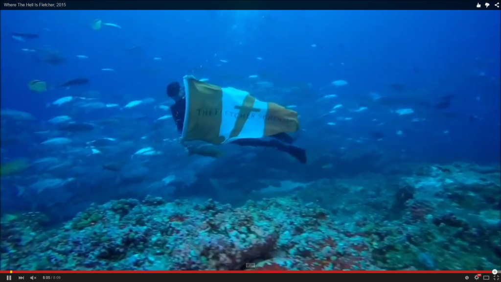 Underwater Flag