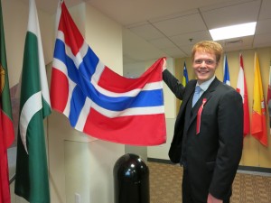 Norway in Hall of Flags