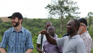 Adam Welti in Ghana