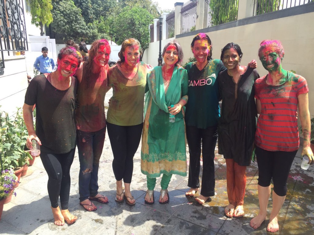 Fletcher does Holi