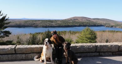 Lisa in Acadia Park