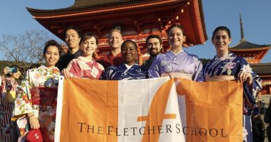 fletcher students in Japan