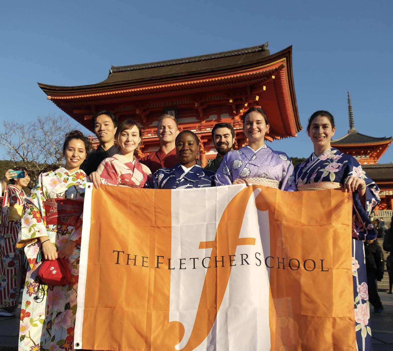 fletcher students in Japan
