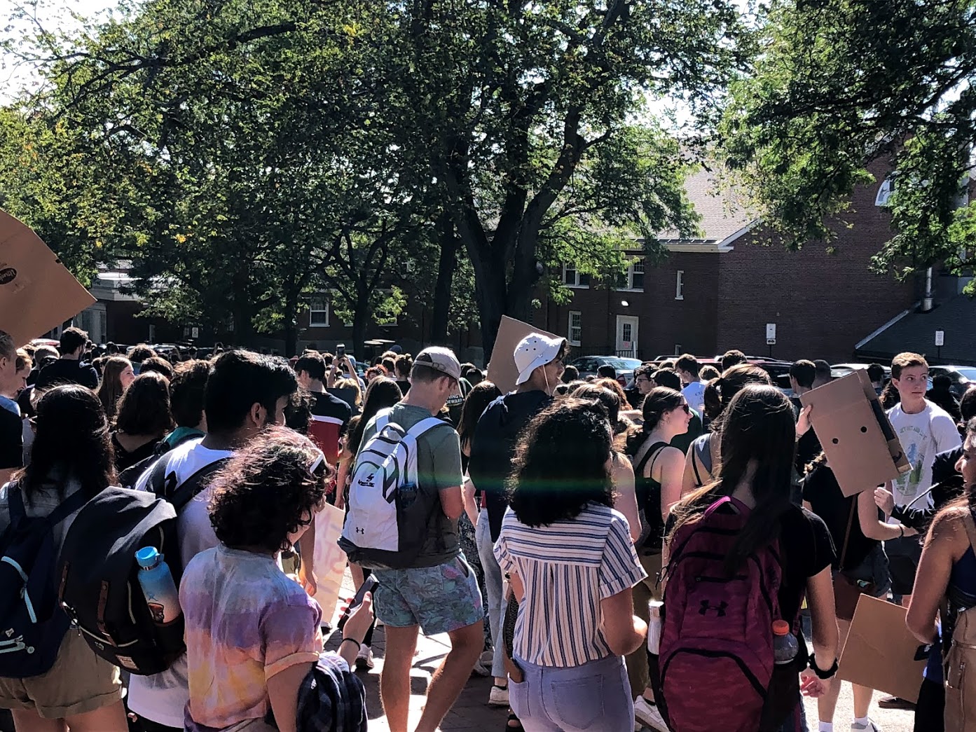 Tufts climate strike