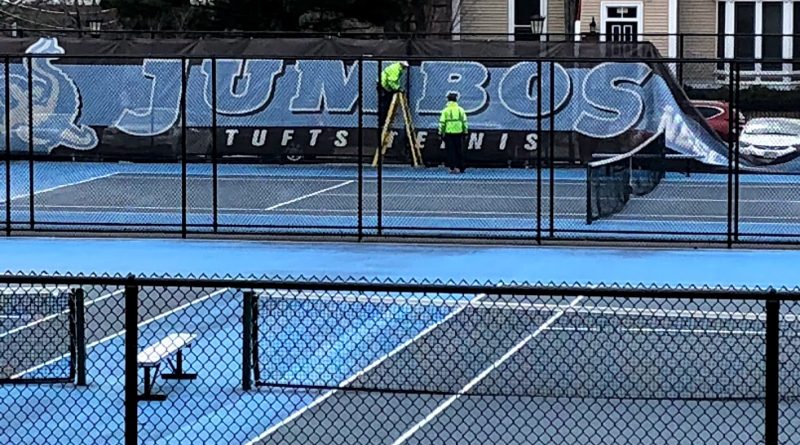Tufts tennis courts