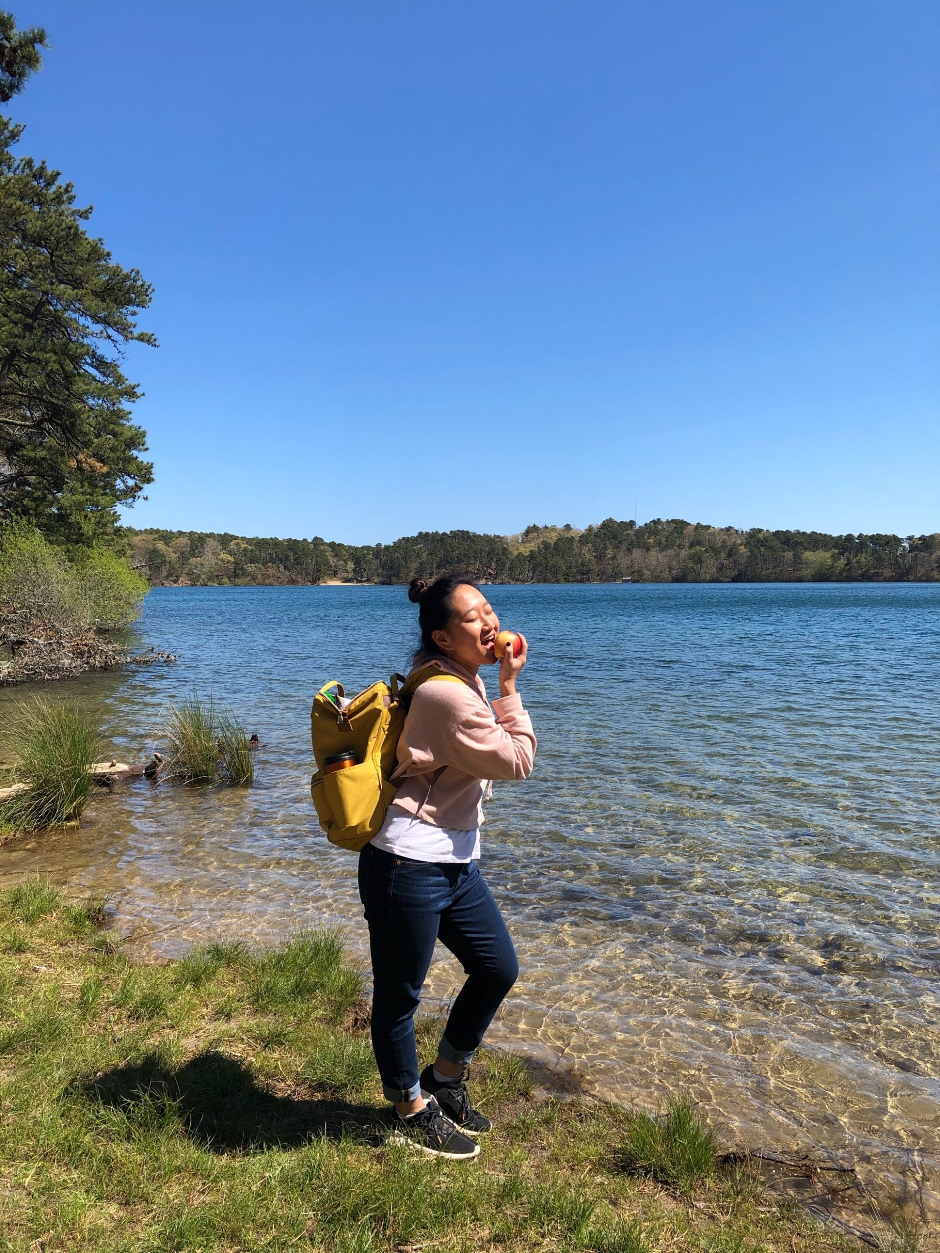 Victoria on a hike