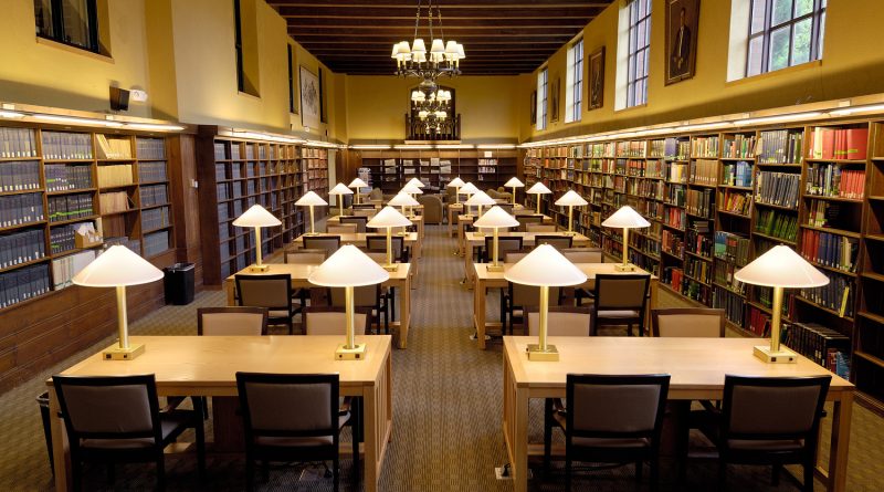 Ginn Library reading room