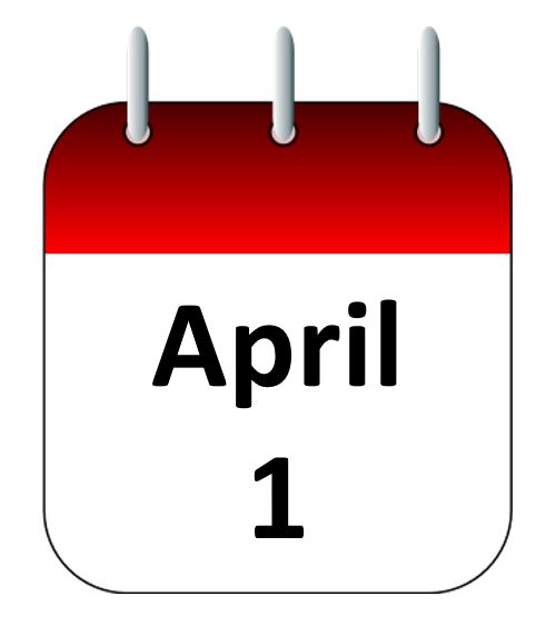 April 1 calendar page