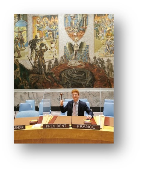 Gautier at the UN