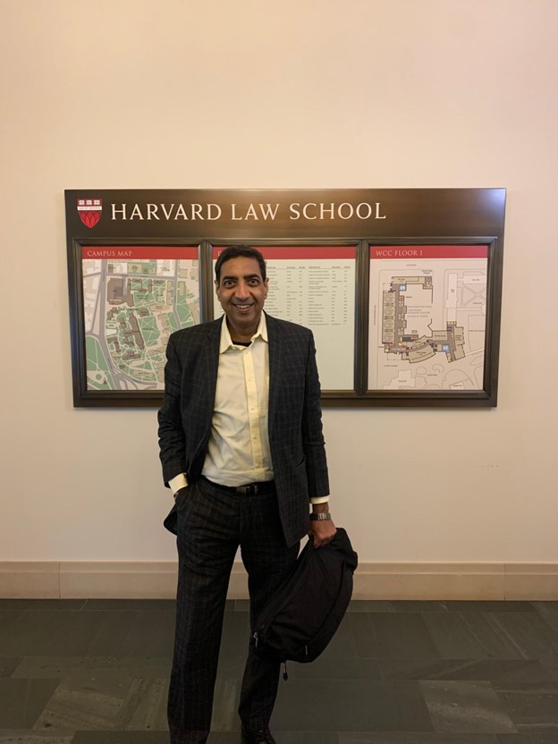 Birendra at Harvard Law