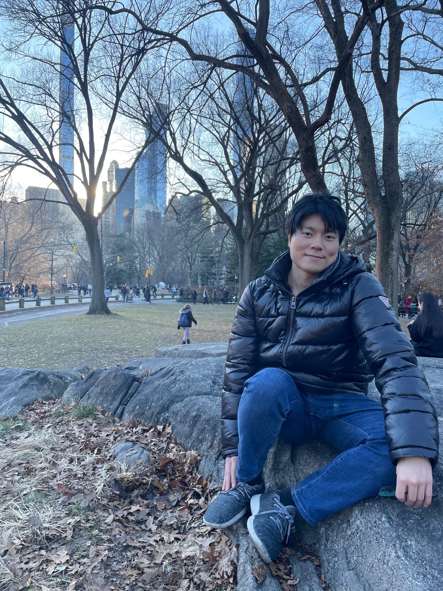 Aki in Central Park