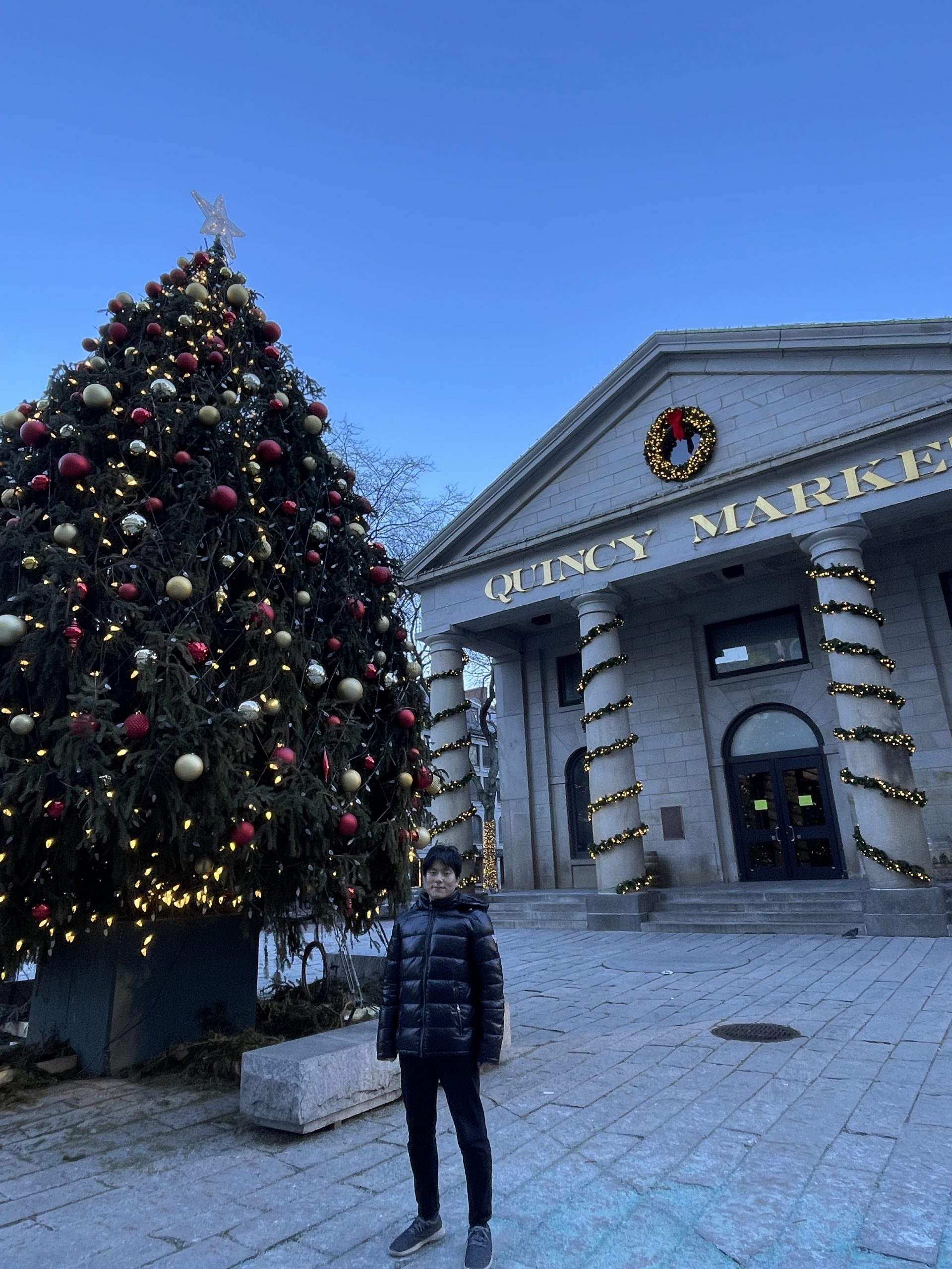 Aki at Quincy market