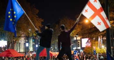 waving flags