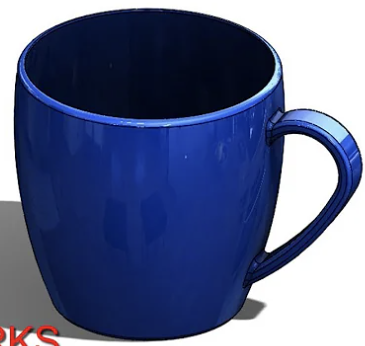 Undesired mug with round edges