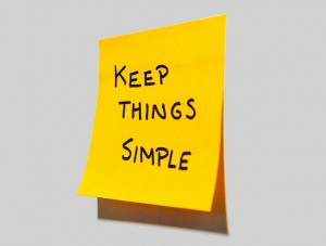  Keep Things Simple  by  GD Steam  is licensed under  CC By 2.0 