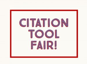 Citation Tool Fair