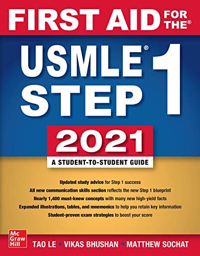 cover of first aid usmle 2021