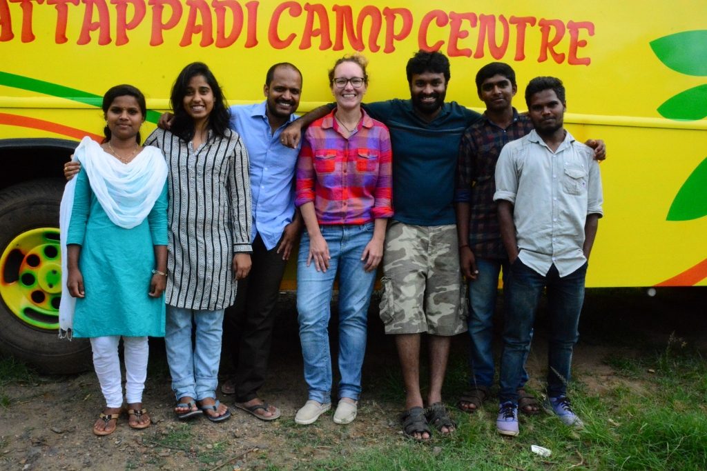 Rashmi team in Attappady camp center