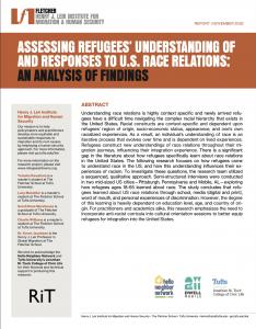 Assessing Refugees' Understandings of and Responses to U.S. Race Relations: An Analysis of Findings