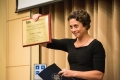 10/21/2015 - Medford, MA - Maria Stephan, recipient of the Inaugural Henry J. Leir Human Security Award on October 21st, 2015. (Ian MacLellan for Tufts University)