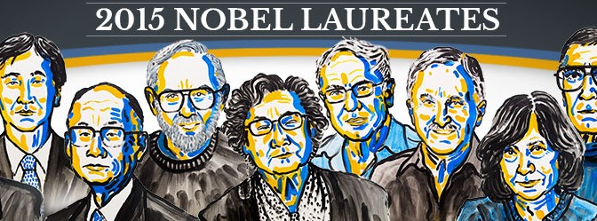2015 Nobel Prizes in the fields of Physiology or Medicine and Chemistry