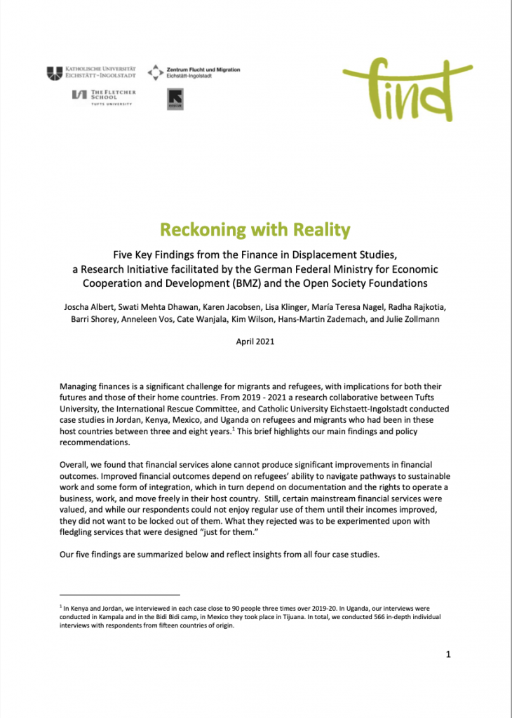Reckoning with Reality: Five Key Findings from the FIND Research