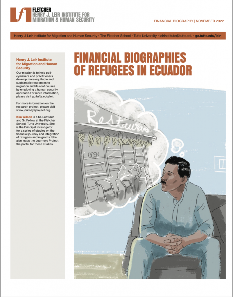 Financial Biographies of Refugees in Ecuador